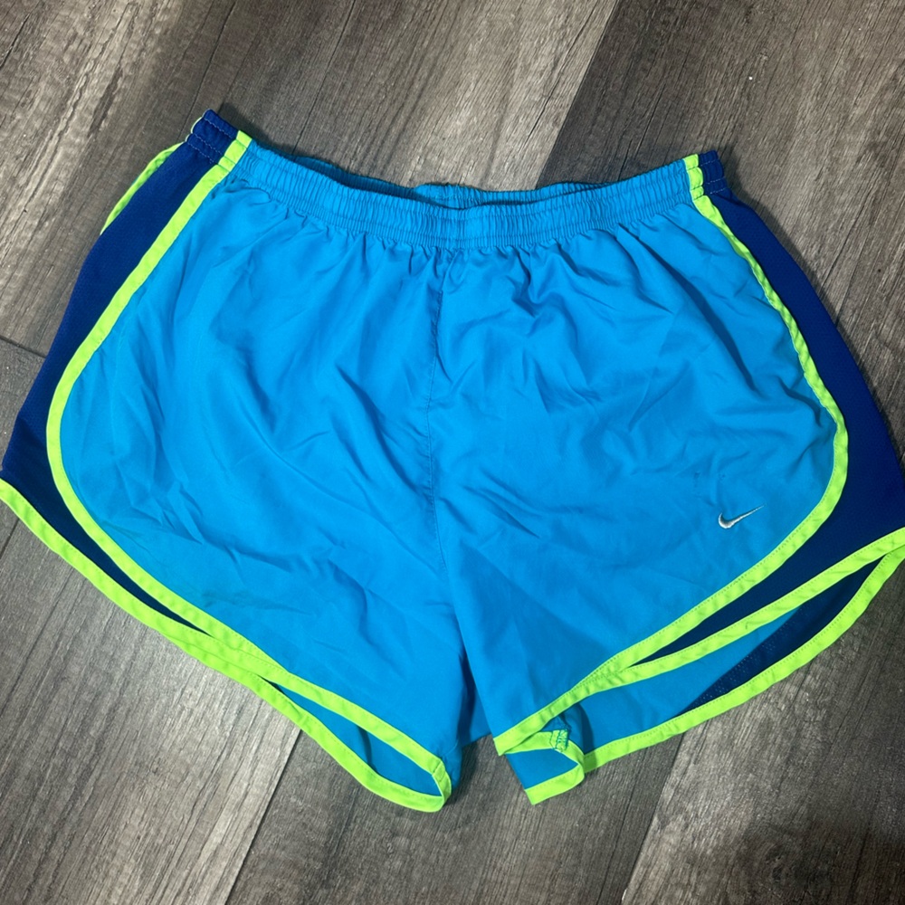 Nike - Blue/Green Shorts - Size Large